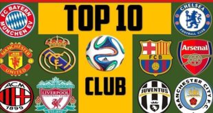 ТОП-10 самых лучших футбольных клубов в мире на сегодня